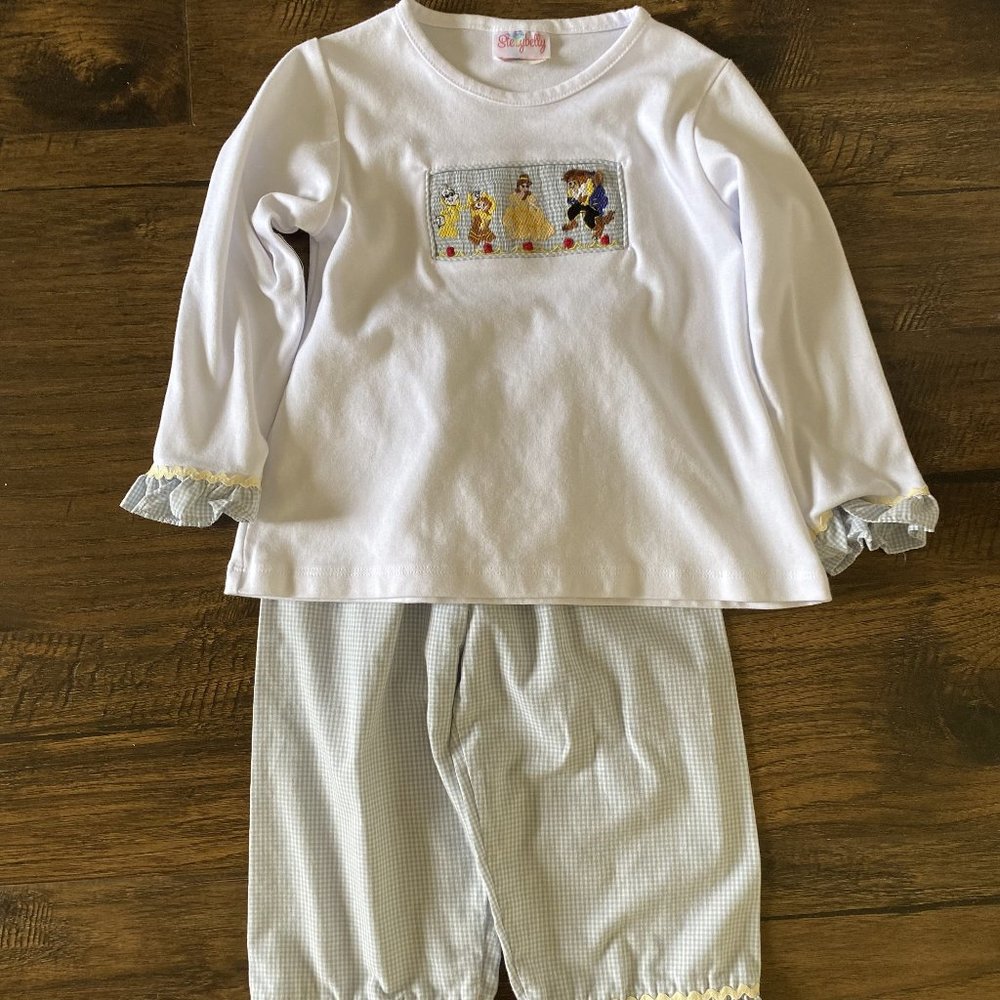 Stelly Belly Beauty and the Beast Pant Set